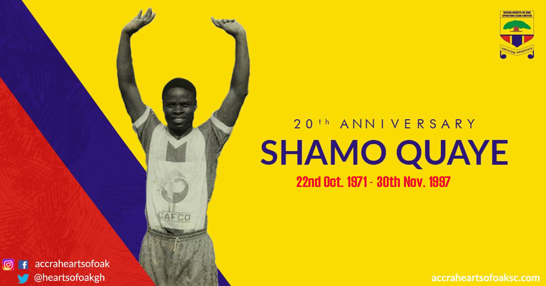 REMEMBERED: SHAMO QUAYE